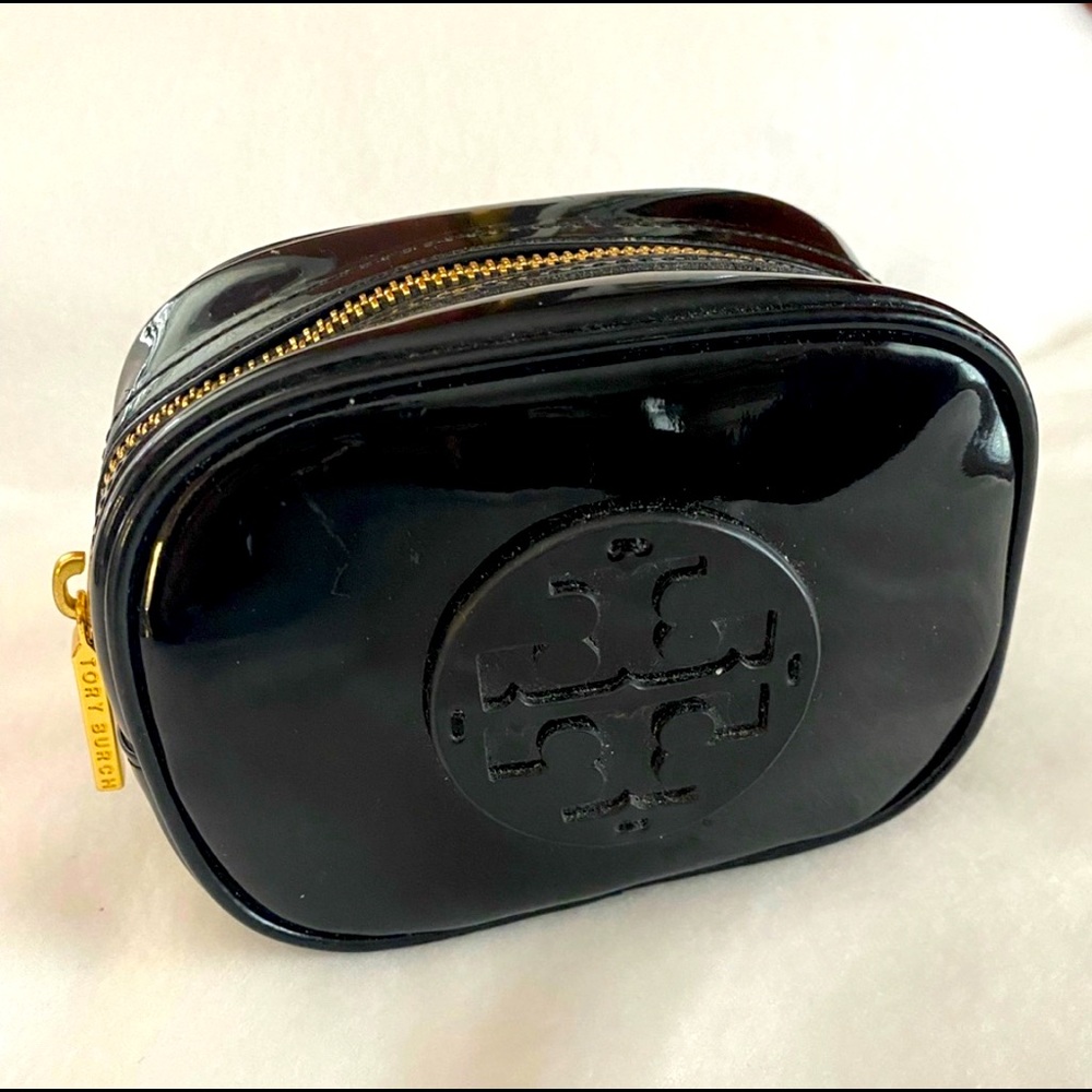 Tory Burch Patent Leather Cosmetic Case